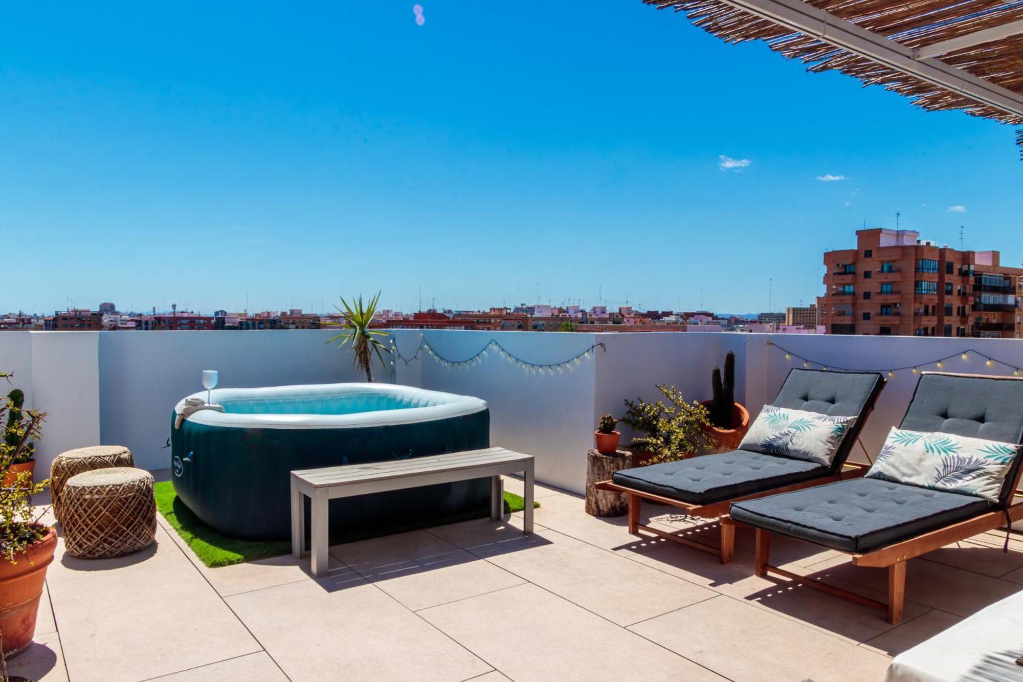 Precioso Atico En Valencia. Appartement Buitenkant foto